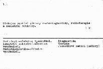 Radiologie a nukleární medicína