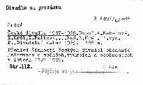 Česká divadla 1987-1988