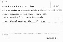 Cestovní zpráva ze studijního pobytu v Městské kni
