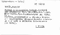 Dejiny a literatúra hoboja