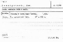 Cesta sekčního šéfa k moři