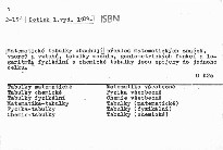 Matematické, fyzikální a chemické tabulky pro střední školy