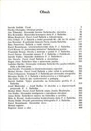 Pavol Jozef Šafárik a slovenské národné obrodenie