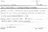 Pavol Jozef Šafárik a slovenské národné obrodenie
