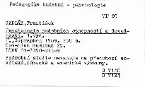 Psychologie hudebních schopností a dovedností