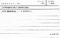 Cytodiagnostika v gynekologii.