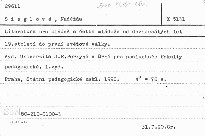Literatura pro mládež a četba mládeže od devadesátých let 19. století do první světové války
