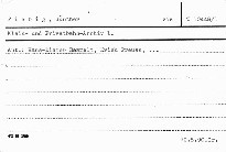 Klein- und Privatbahn-Archiv 1.