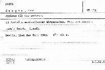 Applaus für die anderen.