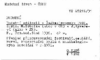 Hudební události v Československu 1991