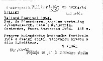 Holland Festival 1964