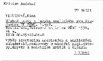 Učebné texty z jazyka anglického pre štu