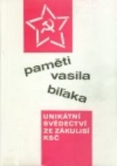 Paměti Vasila Biľaka
                        (Díl 1)
                    