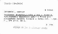 Realizace dramaturgického plánu v divadle