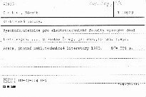 Elektrick&eacute; pohony