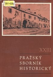 Pražský sborník historický 23