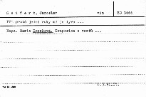 Pět prstů ruky m&eacute; je lyra...