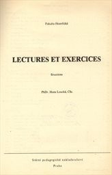 Lectures et exercices