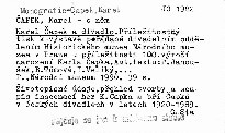 Karel Čapek a divadlo