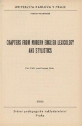 Chapters from Modern English Lexicology and Stylistics