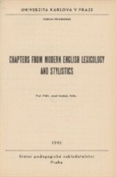 Chapters from Modern English Lexicology and Stylistics