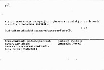 Výsledky výběrového šetření mikrocensu 1989 u obyvatelstva v hl.m. Praze - vybavenost domácností