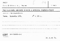 Anglicko-český obchodní slovník s přílohou Anglicko-české obchodní korespondence