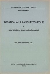 Initiation a la langue tcheque
(2)
