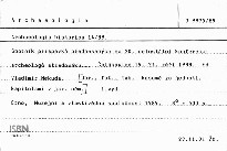 Archaeologia historica