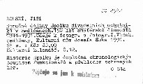 Stručné dějiny Spolku divadelních ochotníků v Sedlčanech