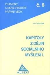 Kapitoly z dějin sociálního myšlení 1