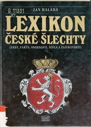 Lexikon české šlechty
                        ([Díl 1])
                    