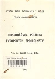 Hospodářská politika Evropských společenství