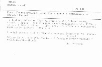 První Československá republika - pokus o demokracii ve střední Evropě