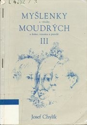 Myšlenky a výroky moudrých
                        ([Část] 3,)
                    
