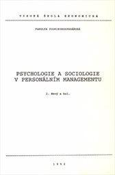 Psychologie a sociologie v personálním managementu