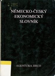 Německo-český ekonomický slovník