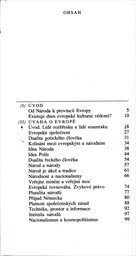 Evropa a idea Národa a jiné eseje o problémech současného člověka