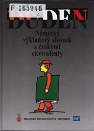 Duden - Německý výkladový slovník s českými ekvivalenty