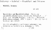 Musikleben und Musikbibliothek