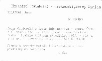 Jerzy Grotowski a teatr laboratorium - texty
                        (Část 2)
                    