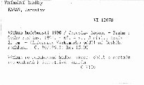 Výzkum hudebnosti 1990