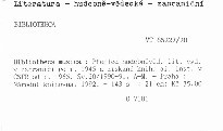 Bibliotheca musica
                        (Sv.20/1990-91, A-M)
                    