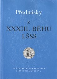 Přednášky z 33. běhu LŠSS
