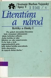 Literatúra a národ