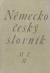 Německo-český slovník
                        ([Díl] 1,)
                    