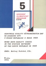 Kontrola kvality větroměrných dat ve staniční síti v České republice v roce 1989