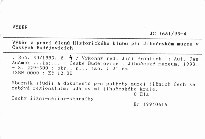 Výběr z prací členů Historického klubu při Jihočeském muzeu v Českých Budějovicích
                        (Roč. 30/1993, č. 4)
                    