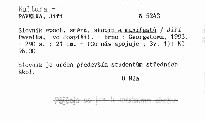 Slovník epoch, směrů, skupin a manifestů