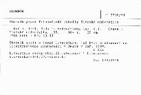 Sborník prací filosofické fakulty Slezské univerzity
                        (Roč.1, 1991,)
                    